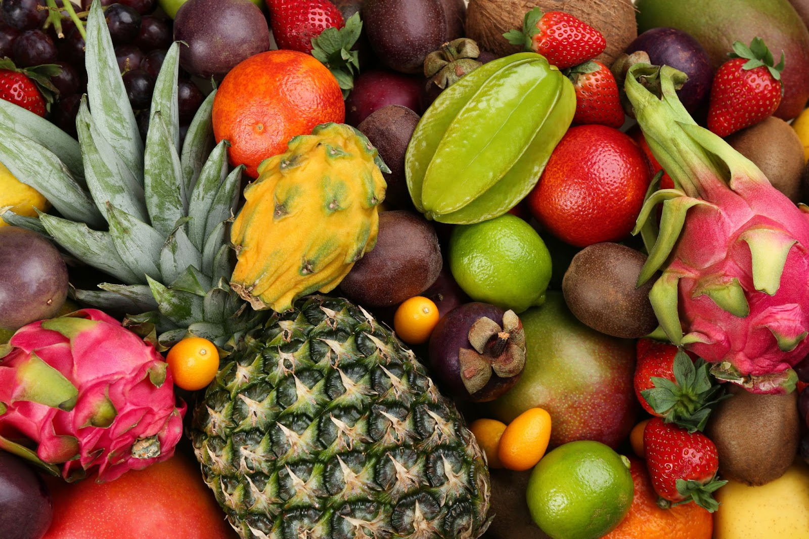 Frutas tropicales de Colombia
